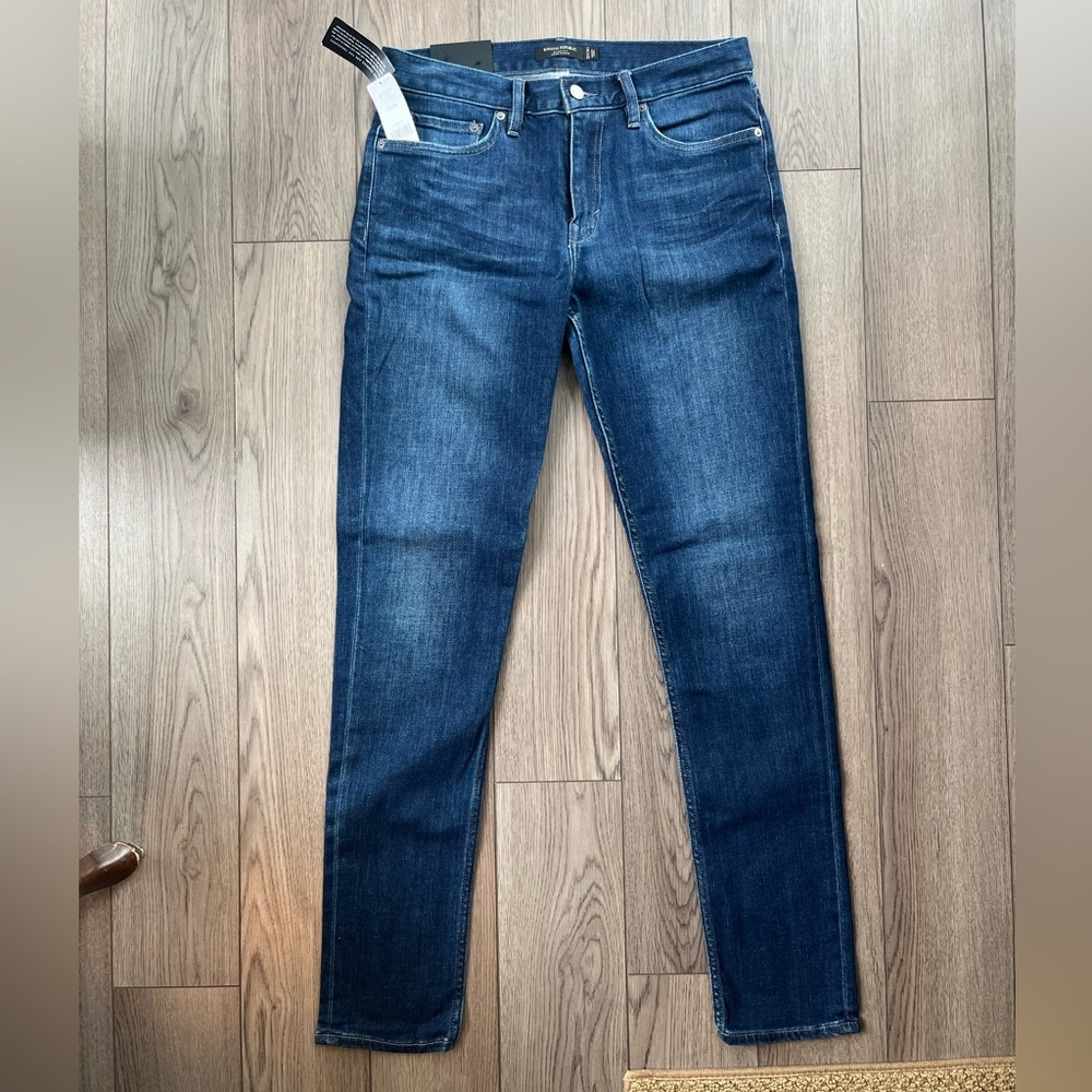 NWT Banana Republic Blue Jeans Skinny 32x34
